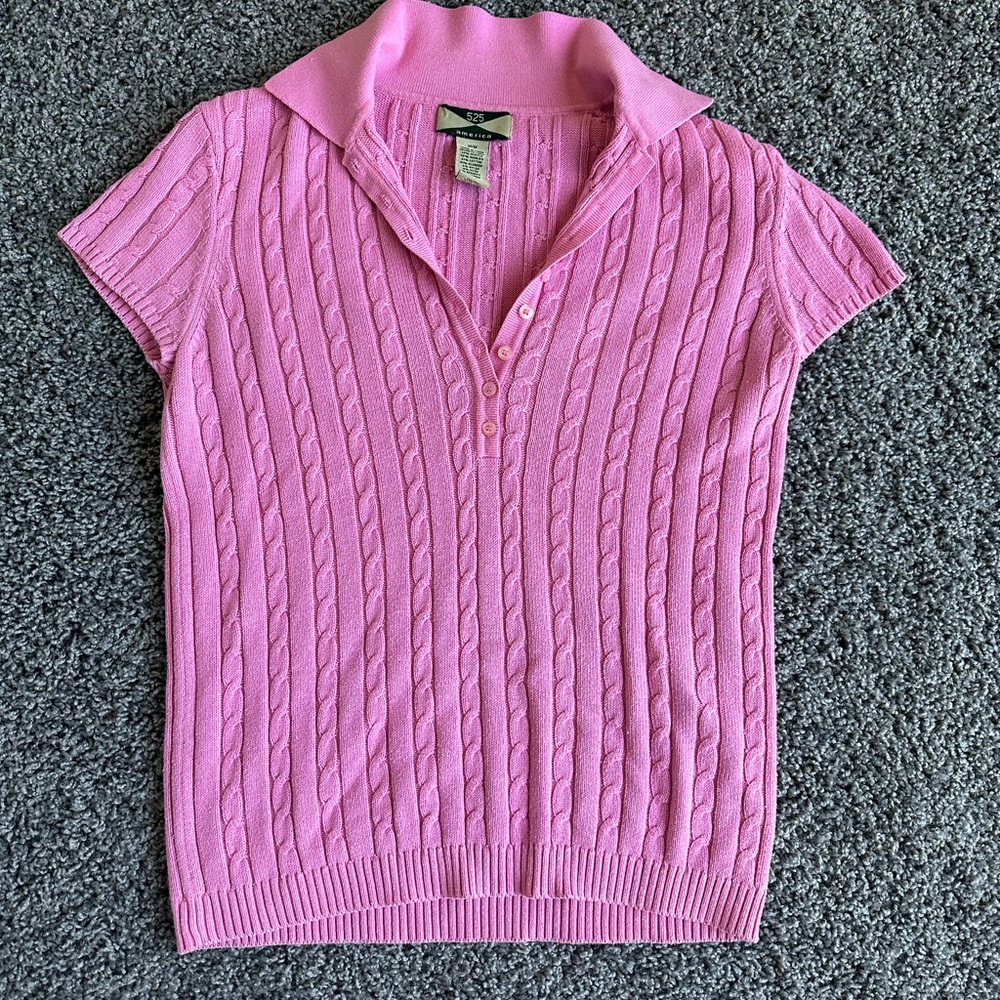 Women’s M Pink Sweater T-Shirt